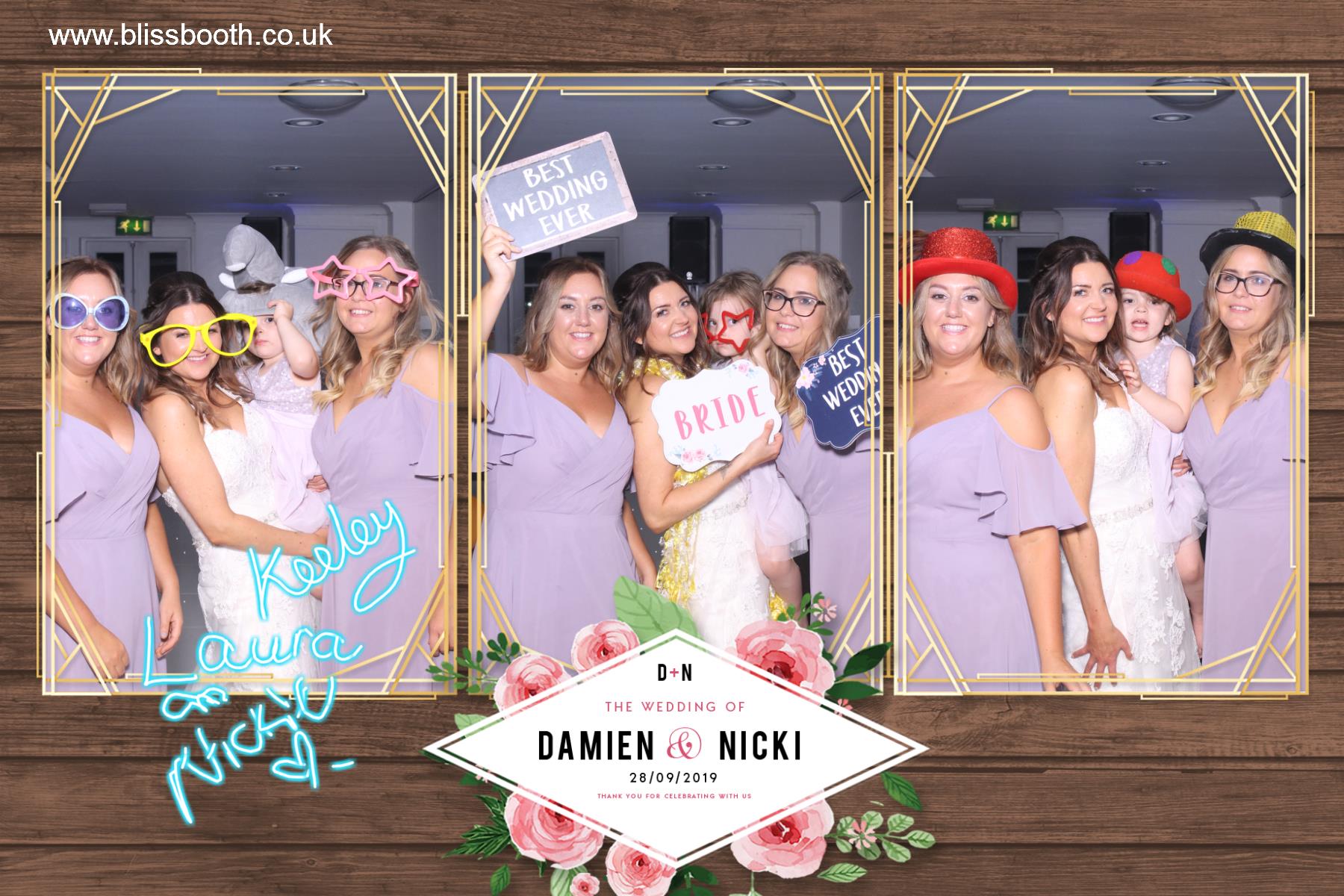 Damien and Nicki’s wedding | View more photos from the event at gallery.blissbooth.co.uk/u/BlissBooth/Damien-and-Nicki’s-wedding